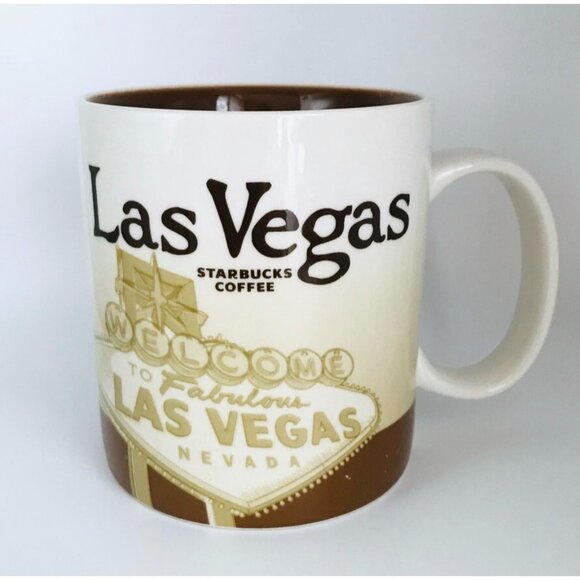 2011 Starbucks Coffee Mug Las Vegas NV Nevada City Mug USA - Picture 1 of 3